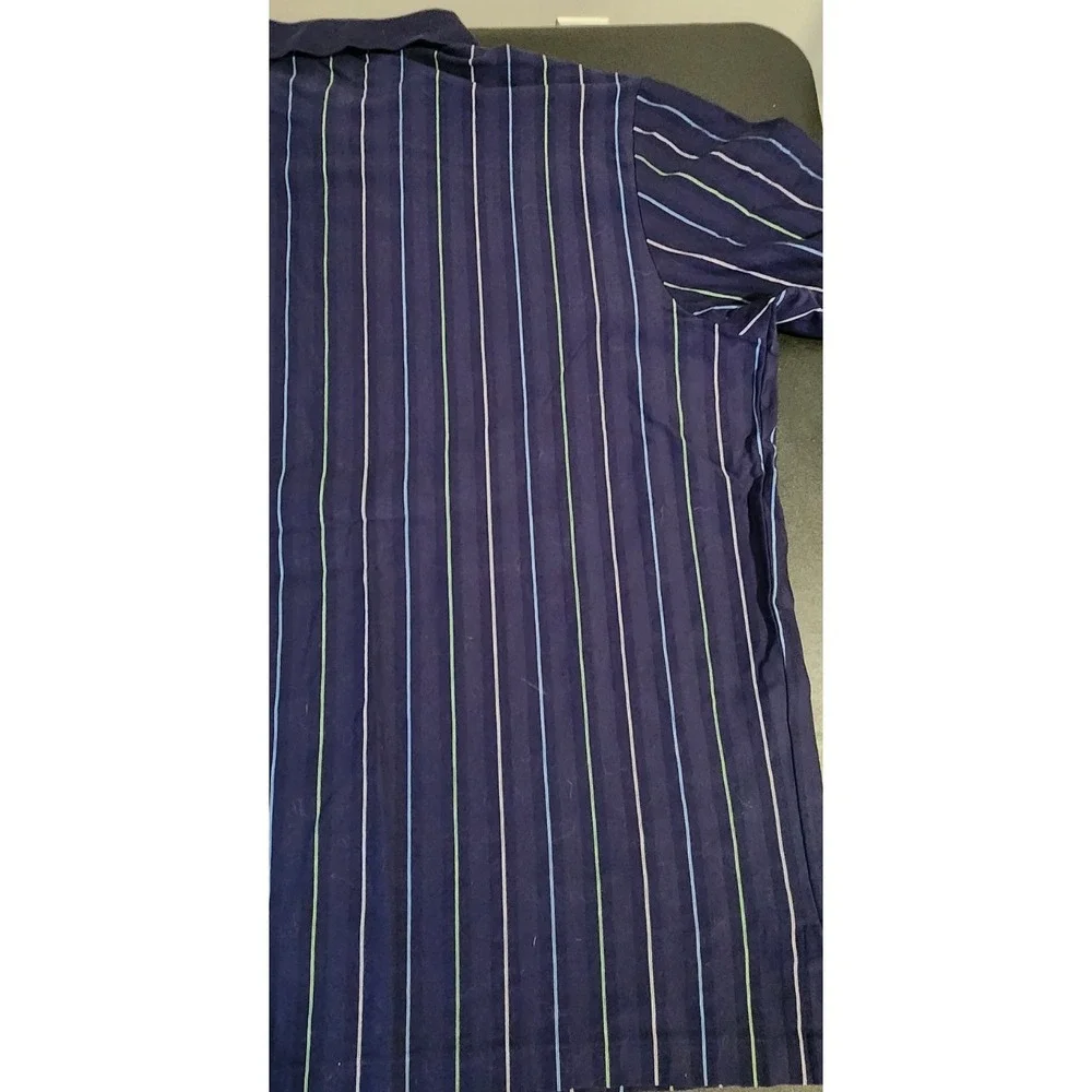 NWT‎ Polo Ralph Lauren Tennis US Open Polo Shirt XXL Navy Stripe Pima Cotton